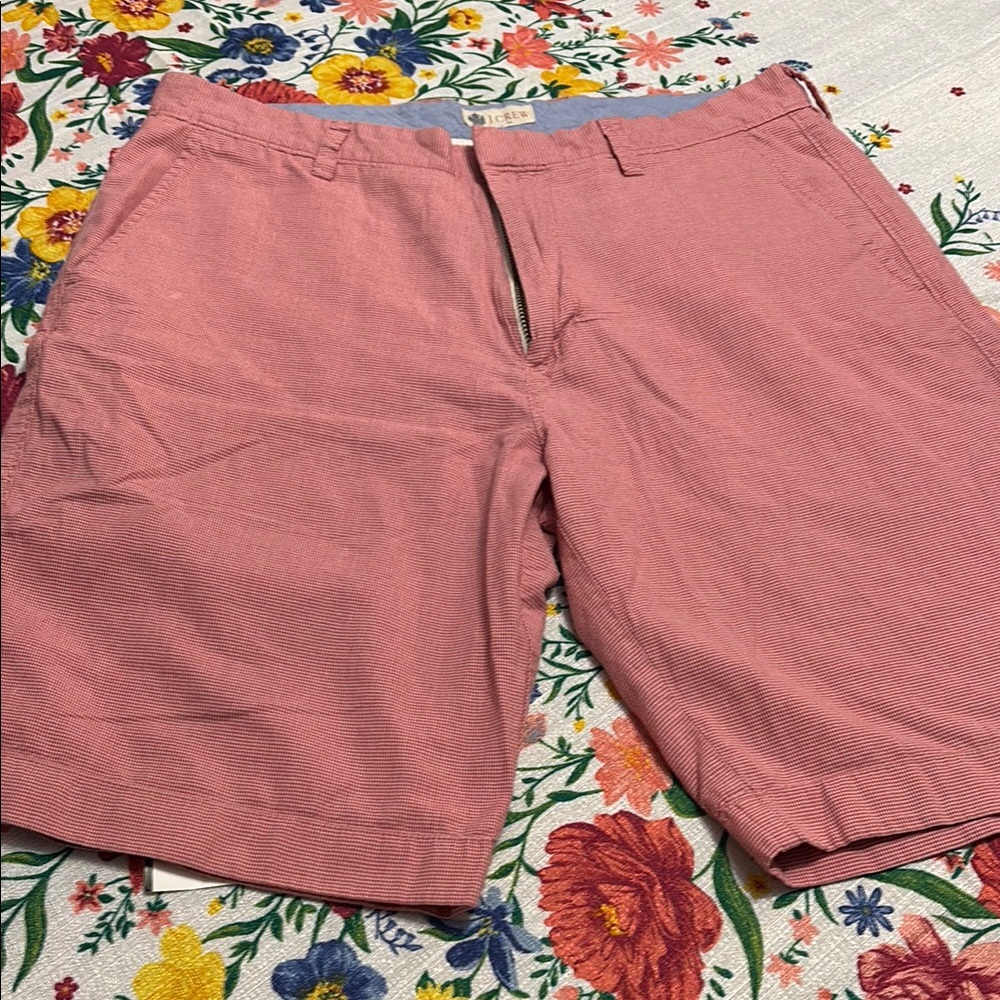 Pink Casual Shorts